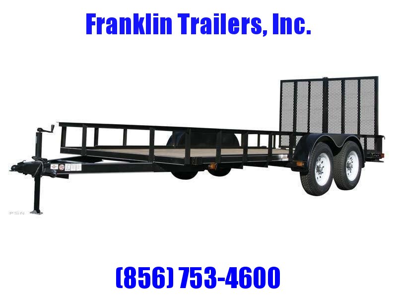 2019 Carry-On 6X14 7000 lbs. GVWR 6 ft. Tandem Wood Floor Utility Trailer 2020929 2019 Carry-On 6X14 7000 lbs. GVWR 6 ft. Tandem Wood Floor Utility Trailer 2020929