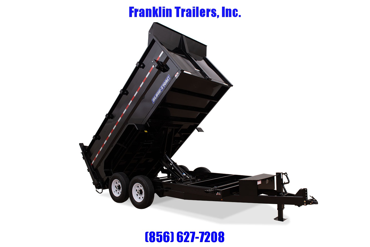2020 Sure-Trac 82 IN X 14 LP 14K Dual Ram Dump 4ft Side 2021179 2020 Sure-Trac 82 IN X 14 LP 14K Dual Ram Dump 4ft Side 2021179