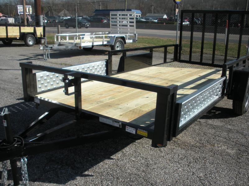 2020 Quality Steel and Aluminum 74" X 14' 3K Single Axle "ATV Ramps" Utility Trailer 2020 Quality Steel and Aluminum 74" X 14' 3K Single Axle "ATV Ramps" Utility Trailer