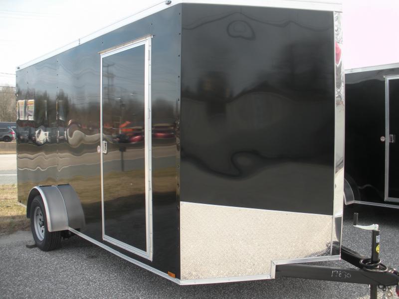 2020 Spartan 7' X 14' 3K Black Semi-Screwless with 6 D Rings Enclosed Cargo Trailer 2020 Spartan 7' X 14' 3K Black Semi-Screwless with 6 D Rings Enclosed Cargo Trailer