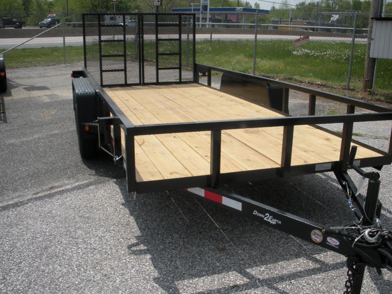 2020 Down 2 Earth Trailers 76" X 16' 7K Tandem Axle Utility Trailer**MUST GO** Was reduced to $2595 Now $2495 2020 Down 2 Earth Trailers 76" X 16' 7K Tandem Axle Utility Trailer**MUST GO** Was reduced to $2595 Now $2495
