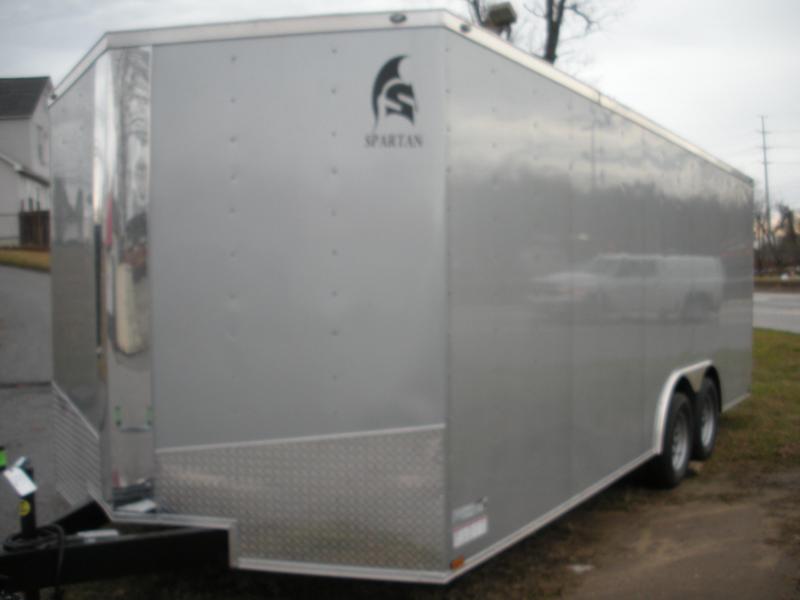 2020 Spartan 8.5' X 20' 7K Silver Frost with Thermo Ceiling Car / Racing Trailer 2020 Spartan 8.5' X 20' 7K Silver Frost with Thermo Ceiling Car / Racing Trailer