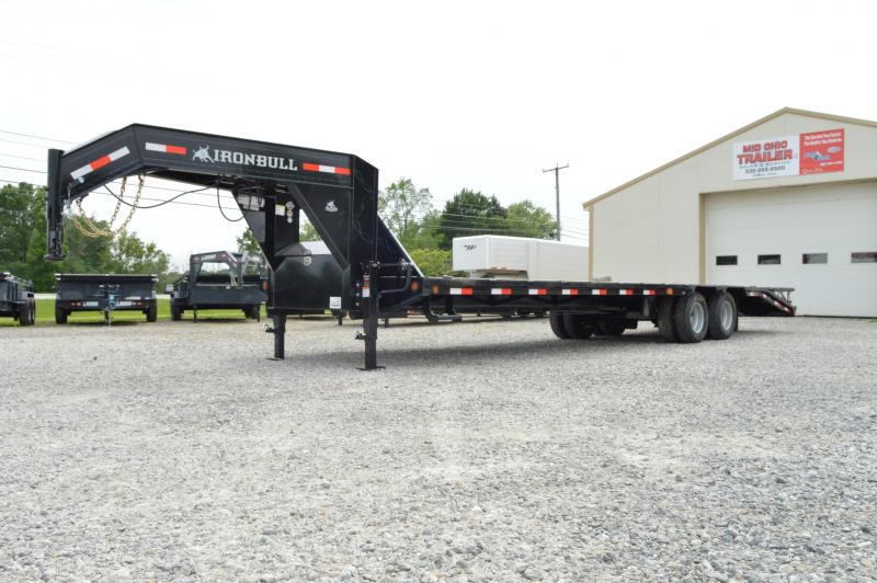 2019 Iron Bull 102x32 Low Pro Gooseneck Equipment Trailer 2019 Iron Bull 102x32 Low Pro Gooseneck Equipment Trailer