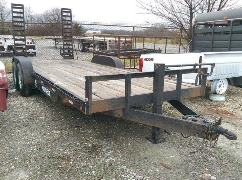 2000 Maxwell Deluxe Skidsteer Equipment Trailer 2000 Maxwell Deluxe Skidsteer Equipment Trailer
