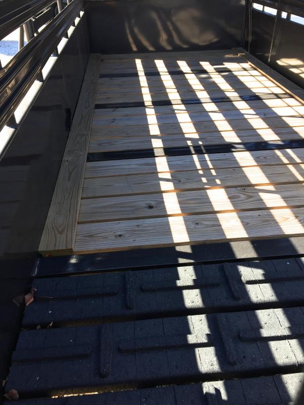 Coose 16 Roper Livestock Trailer Flatbed Equipment And Utility