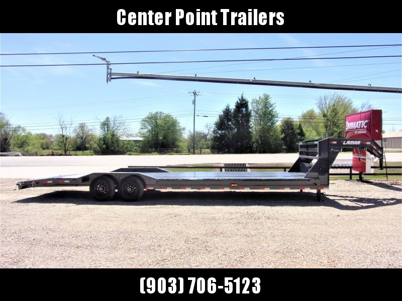 2020 LAMAR 102" X 30' HD GOOSENECK LOWBOY / CAR HAULER GVWR 14K 2020 LAMAR 102" X 30' HD GOOSENECK LOWBOY / CAR HAULER GVWR 14K