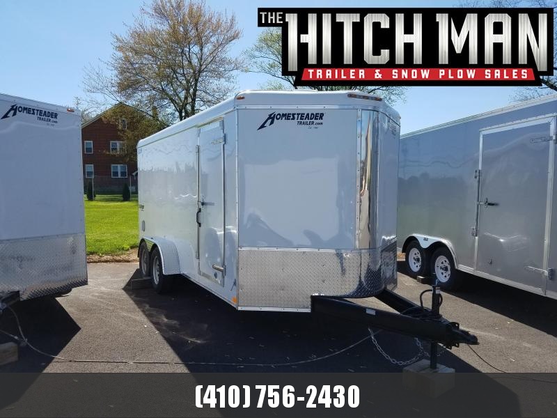 7 x 16 Homesteader Challenger V-Nose Cargo Trailer 7k 7 x 16 Homesteader Challenger V-Nose Cargo Trailer 7k
