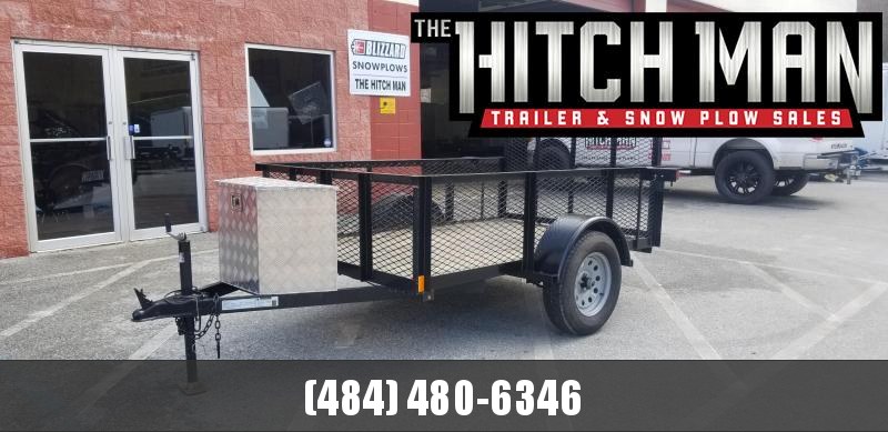 2018 Holmes 5x8 Holmes 2' Mesh Sides 3k Equipment Trailer 2018 Holmes 5x8 Holmes 2' Mesh Sides 3k Equipment Trailer