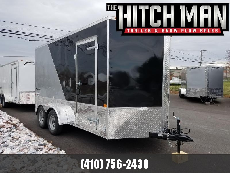 7 x 14 Homesteader Intrepid OHV V-Nose Cargo 7K 7 x 14 Homesteader Intrepid OHV V-Nose Cargo 7K
