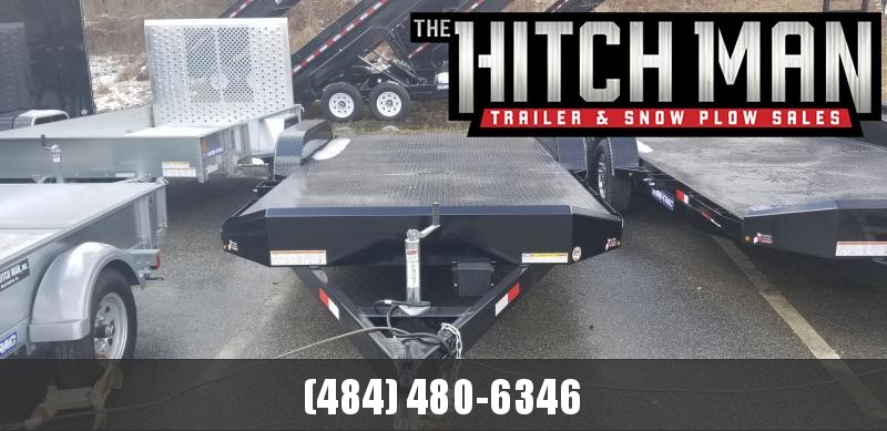 7 x 18 Sure-Trac Steel Deck Car Hauler 7k 7 x 18 Sure-Trac Steel Deck Car Hauler 7k