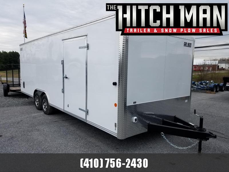 8.5 x 24 Car Mate Eagle Enclosed Car Trailer 10K 8.5 x 24 Car Mate Eagle Enclosed Car Trailer 10K