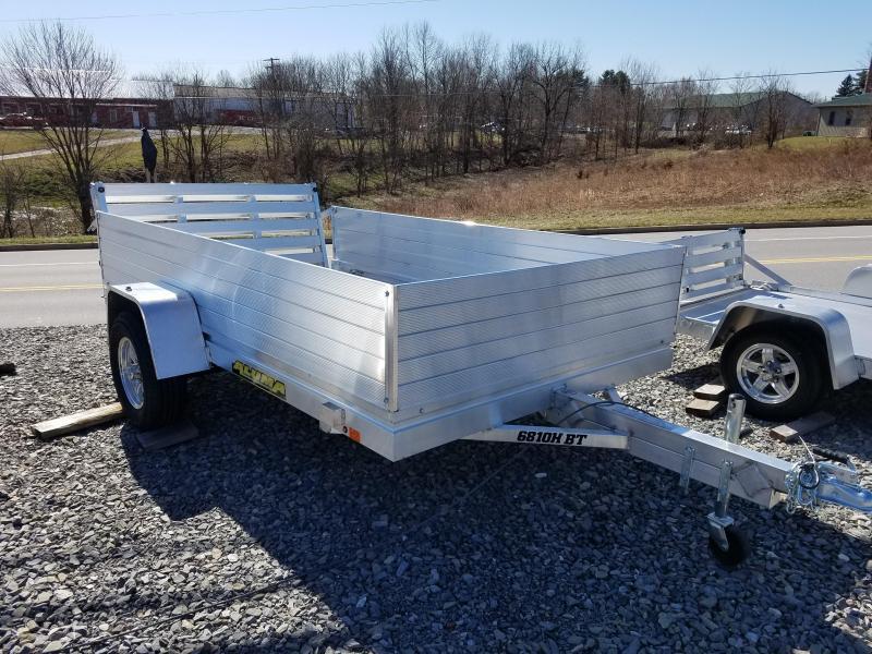 5' 8" x 10' Aluma 6810H Aluminum Utility Trailer 3K 5' 8" x 10' Aluma 6810H Aluminum Utility Trailer 3K