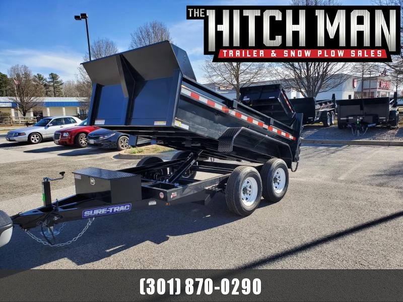 6 x 10 Sure-Trac SD Low-Profile Dump Trailer 10k 6 x 10 Sure-Trac SD Low-Profile Dump Trailer 10k