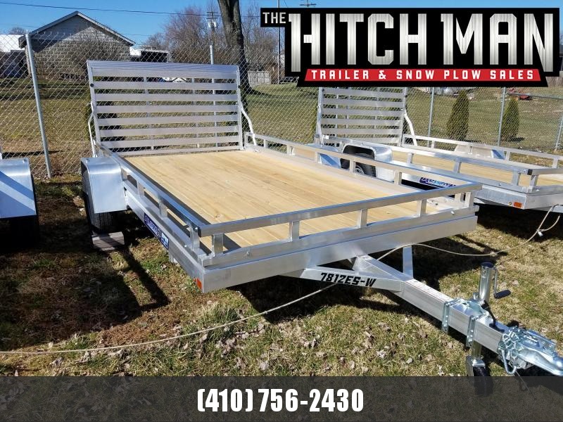 6.5' x 12' ALUMA Aluminum Wood Deck Utility Trailer 3k 6.5' x 12' ALUMA Aluminum Wood Deck Utility Trailer 3k