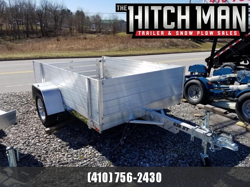5' 3" x 8' ALUMA 638 Aluminum Utility Trailer 2K 5' 3" x 8' ALUMA 638 Aluminum Utility Trailer 2K
