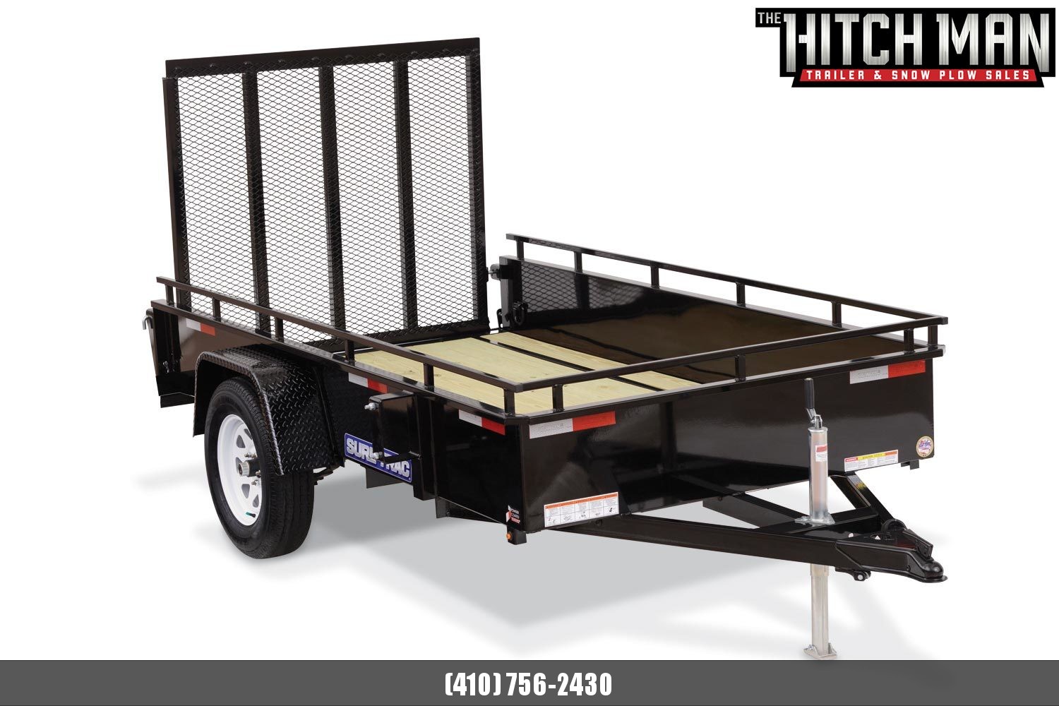 5 x 8 Sure-Trac Steel High Side 3k 5 x 8 Sure-Trac Steel High Side 3k