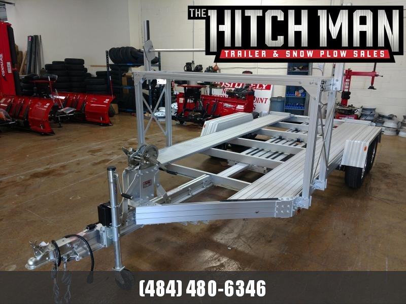 8in x 15 Trailex Aluminum Car Hauler 5k 8in x 15 Trailex Aluminum Car Hauler 5k