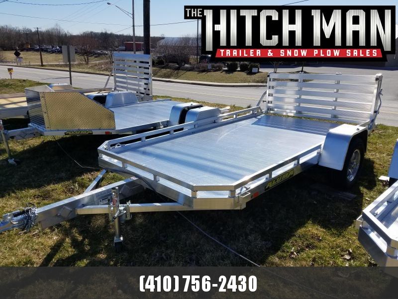 6.5' x 12' ALUMA 7712H Aluminum Utility Trailer 3K 6.5' x 12' ALUMA 7712H Aluminum Utility Trailer 3K