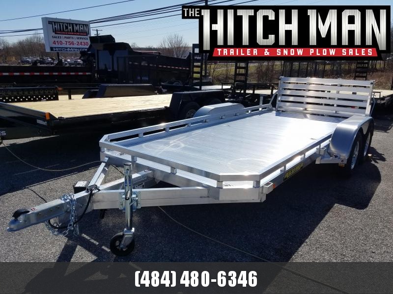 6.5' x 16' ALUMA 7816 Utility Trailer 7K 6.5' x 16' ALUMA 7816 Utility Trailer 7K