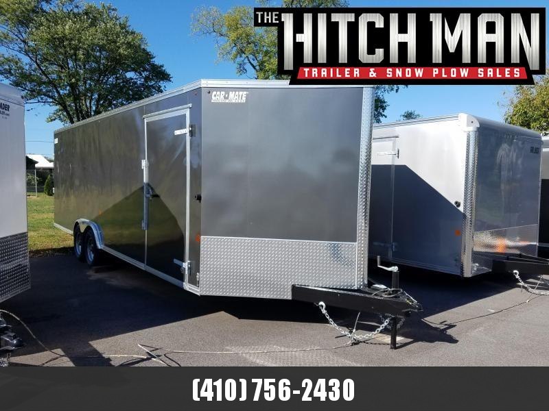 8' x 24' Car Mate V-Nose Advantage Car Trailer 10k 8' x 24' Car Mate V-Nose Advantage Car Trailer 10k