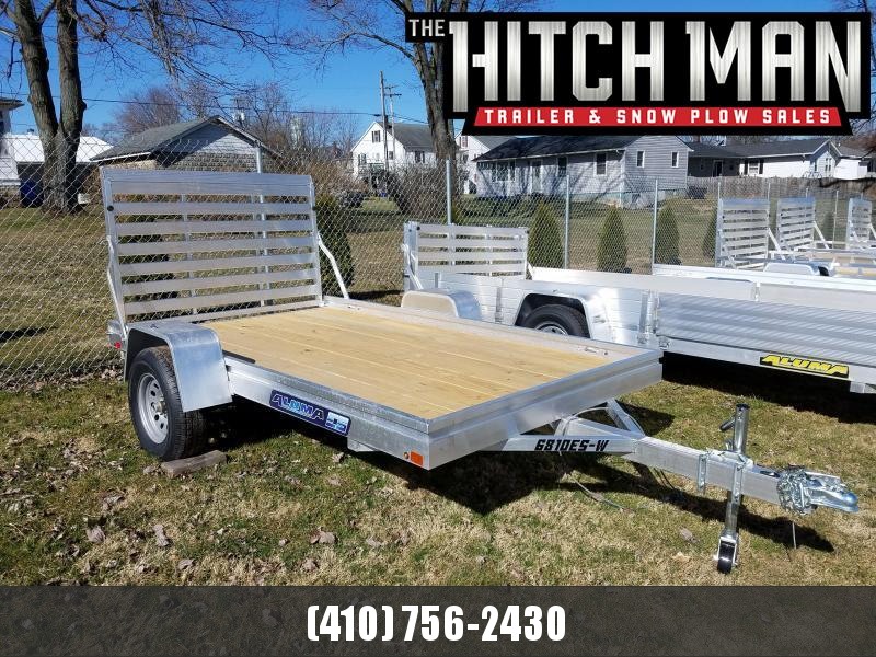 5'8" x 10' ALUMA Aluminum Wood Deck Utility Trailer 3k 5'8" x 10' ALUMA Aluminum Wood Deck Utility Trailer 3k