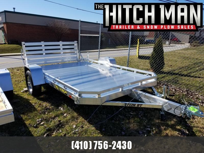 6.5' x 12' ALUMA 7712H Aluminum Utility Trailer 3K 6.5' x 12' ALUMA 7712H Aluminum Utility Trailer 3K