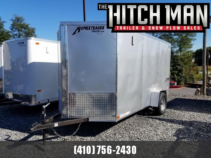 6 x 12 Homesteader Intrepid V-Nose Cargo Trailer 3k 6 x 12 Homesteader Intrepid V-Nose Cargo Trailer 3k