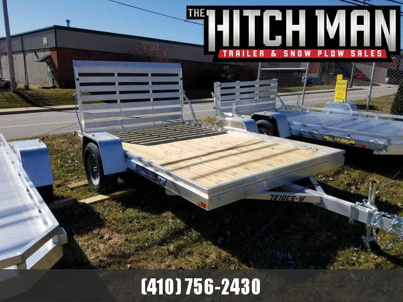 6.5' x 10' ALUMA Aluminum Wood Deck Utility Trailer 3k 6.5' x 10' ALUMA Aluminum Wood Deck Utility Trailer 3k