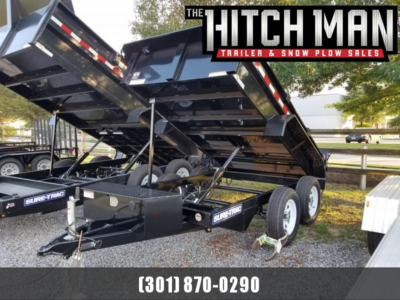 5 x 10 Sure Trac Low Profile Homeowner Dump Trailer 7k 5 x 10 Sure Trac Low Profile Homeowner Dump Trailer 7k
