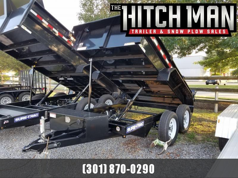5 x 10 Sure Trac Low Profile Homeowner Dump Trailer 7k 5 x 10 Sure Trac Low Profile Homeowner Dump Trailer 7k