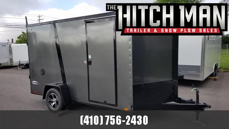 7 x 12 Look Element SE BLACKOUT V-Nose Cargo 3.5K w/Brakes 7 x 12 Look Element SE BLACKOUT V-Nose Cargo 3.5K w/Brakes