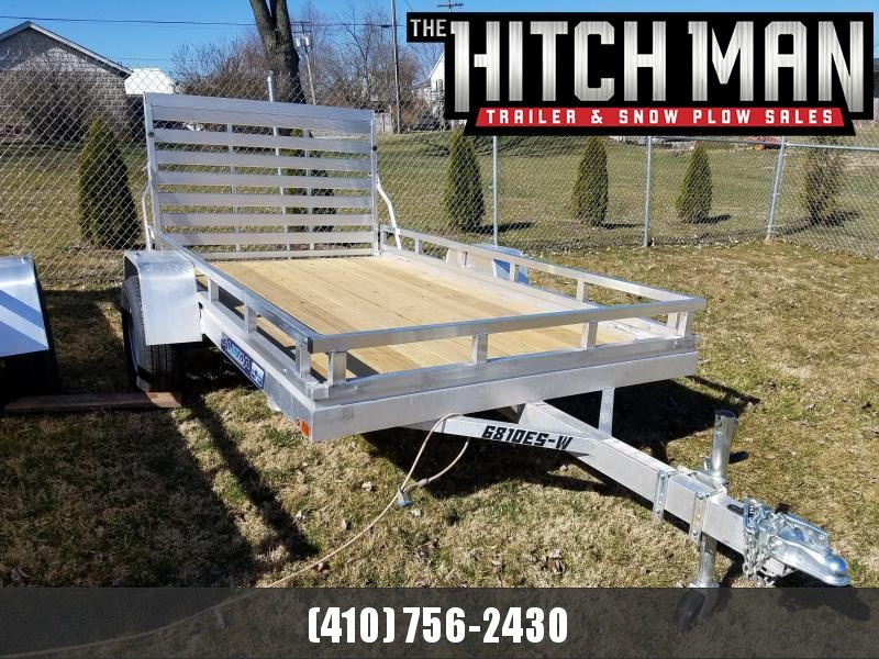 5'8" x 10' ALUMA Aluminum Wood Deck Utility Trailer 3k 5'8" x 10' ALUMA Aluminum Wood Deck Utility Trailer 3k