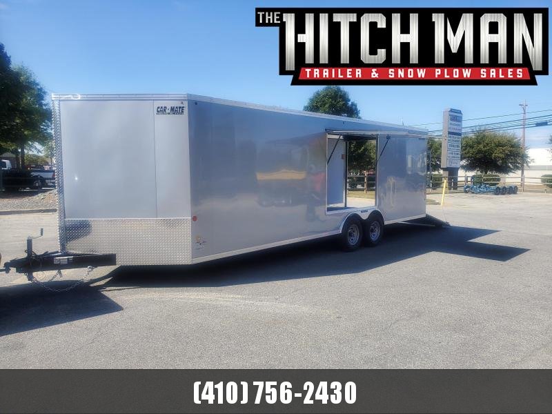 8 x 24 Car Mate V-Nose Custom Car Trailer 10k 8 x 24 Car Mate V-Nose Custom Car Trailer 10k