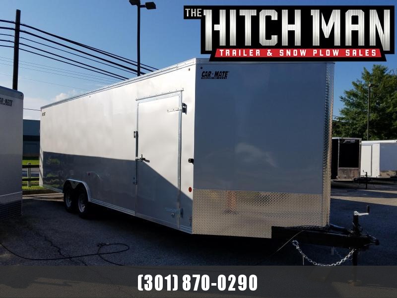 8 x 24 Car Mate V-Nose Custom Car Trailer 10k 8 x 24 Car Mate V-Nose Custom Car Trailer 10k