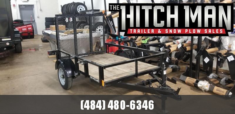 2018 Holmes Used open landscape Utility Trailer 2k 2018 Holmes Used open landscape Utility Trailer 2k
