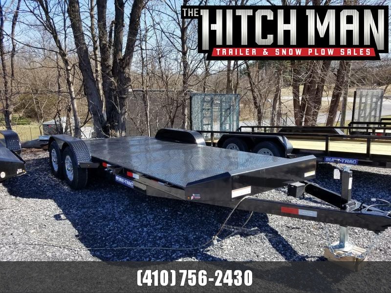 7 x 20 Sure Trac Steel Deck Car Hauler 10k 7 x 20 Sure Trac Steel Deck Car Hauler 10k