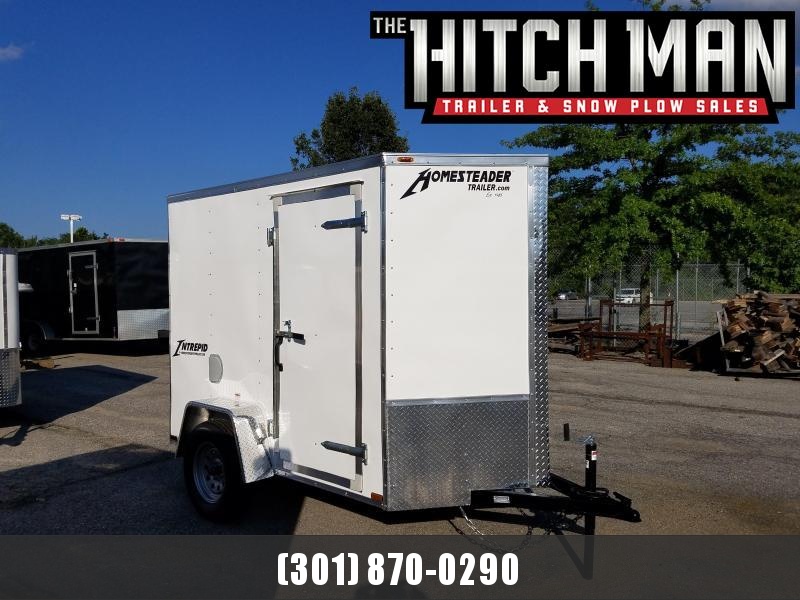 5 X 8 Homesteader Intrepid V-Nose Enclosed Cargo Trailer 3k 5 X 8 Homesteader Intrepid V-Nose Enclosed Cargo Trailer 3k