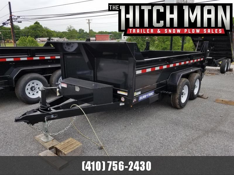 6 x 12 Sure-Trac SD Low-Profile Dump Trailer 10k 6 x 12 Sure-Trac SD Low-Profile Dump Trailer 10k