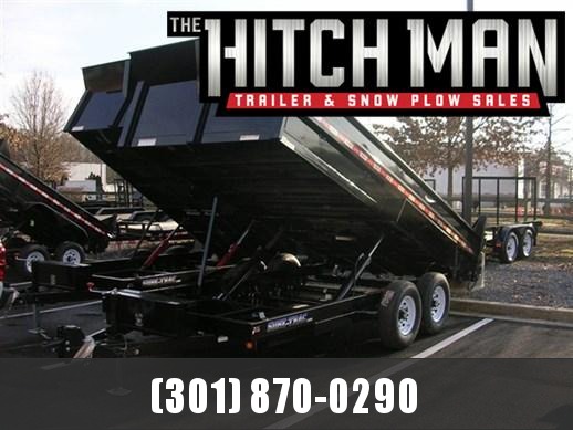 7 x 16 Sure-Trac 14k Dual-Ram Dump Trailer 7 x 16 Sure-Trac 14k Dual-Ram Dump Trailer