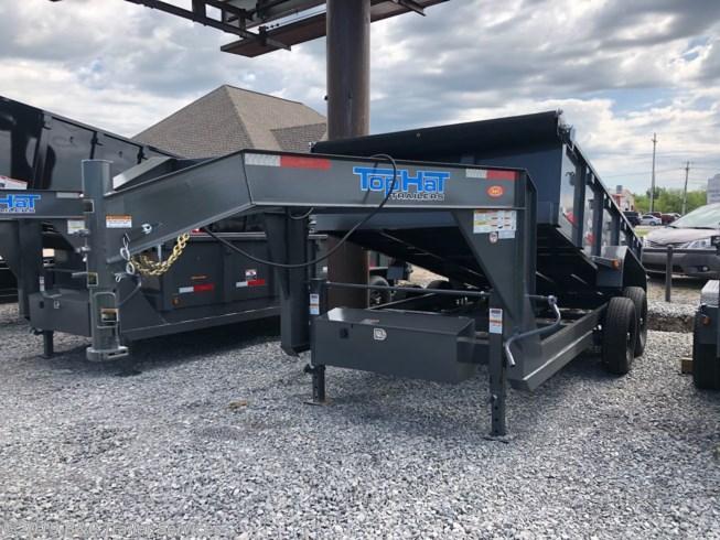 New 2019 Top Hat 83"X14' Gooseneck Dump Trailer 7000# Axles New 2019 Top Hat 83"X14' Gooseneck Dump Trailer 7000# Axles