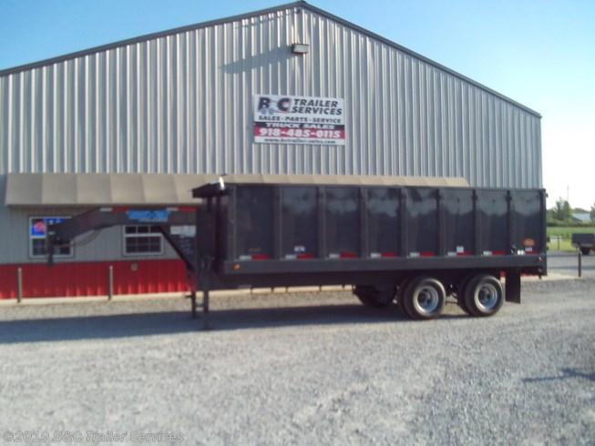 New 2019 Top Hat 96"X20 Gooseneck Dump Trailer 12K Tandem Dual Axles New 2019 Top Hat 96"X20 Gooseneck Dump Trailer 12K Tandem Dual Axles