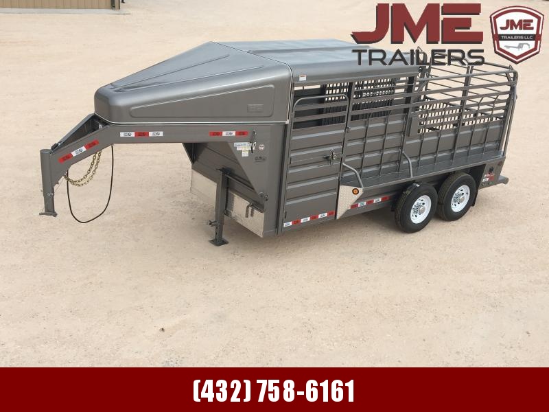 2020 GR Trailers 6'X16' Stock / Stock Combo Trailer 2020 GR Trailers 6'X16' Stock / Stock Combo Trailer
