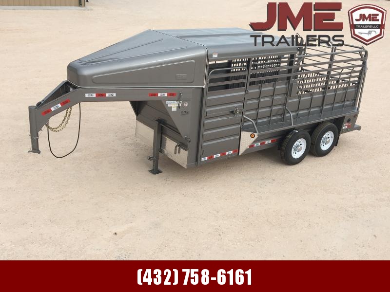 2020 GR Trailers 6'X16' Stock / Stock Combo Trailer 2020 GR Trailers 6'X16' Stock / Stock Combo Trailer