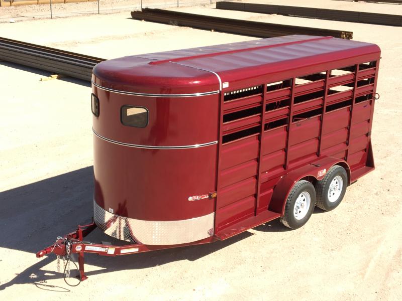2020 GR Trailers 6'X16' Stock / Stock Combo Trailer 2020 GR Trailers 6'X16' Stock / Stock Combo Trailer
