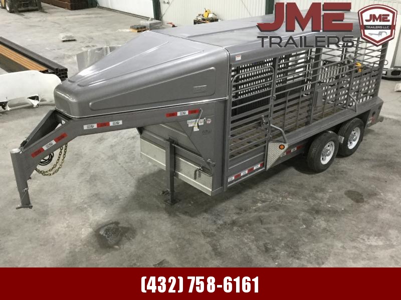 2020 GR Trailers 6'X16' Stock / Stock Combo Trailer 2020 GR Trailers 6'X16' Stock / Stock Combo Trailer