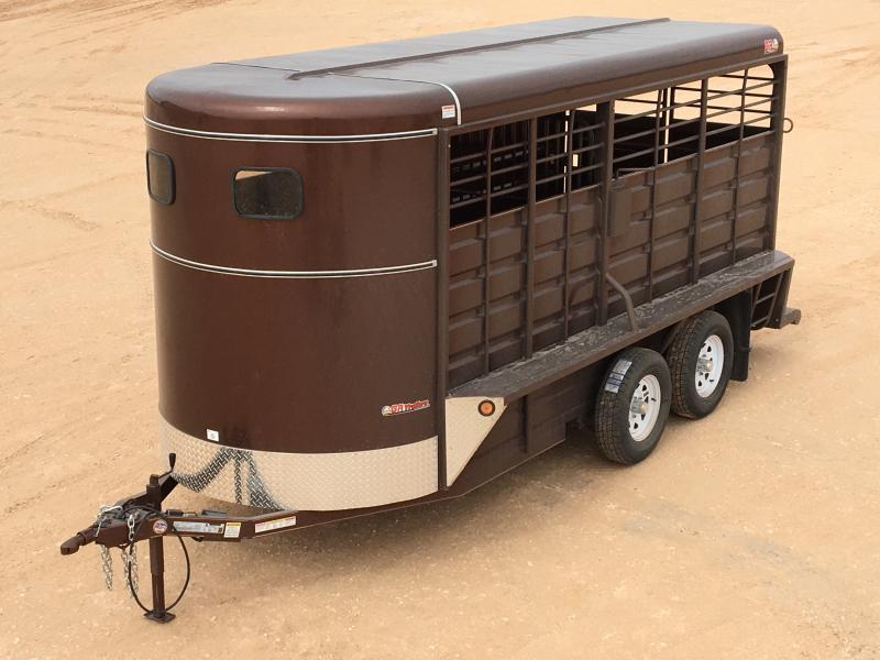 2020 GR Trailers 6'X16' Stock / Stock Combo Trailer 2020 GR Trailers 6'X16' Stock / Stock Combo Trailer