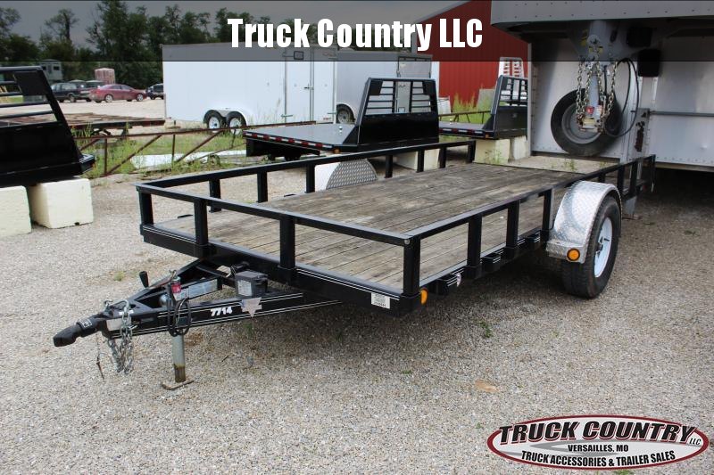 2012 PJ Trailers U7 77x14 tilt Utility Trailer 2012 PJ Trailers U7 77x14 tilt Utility Trailer