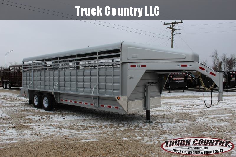 2020 GR Trailers 6.8x24 gooseneck Livestock Trailer 2020 GR Trailers 6.8x24 gooseneck Livestock Trailer