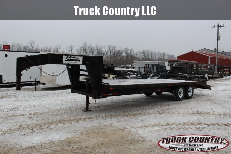 1998 Starlite Trailers 25' gooseneck Flatbed Trailer 1998 Starlite Trailers 25' gooseneck Flatbed Trailer