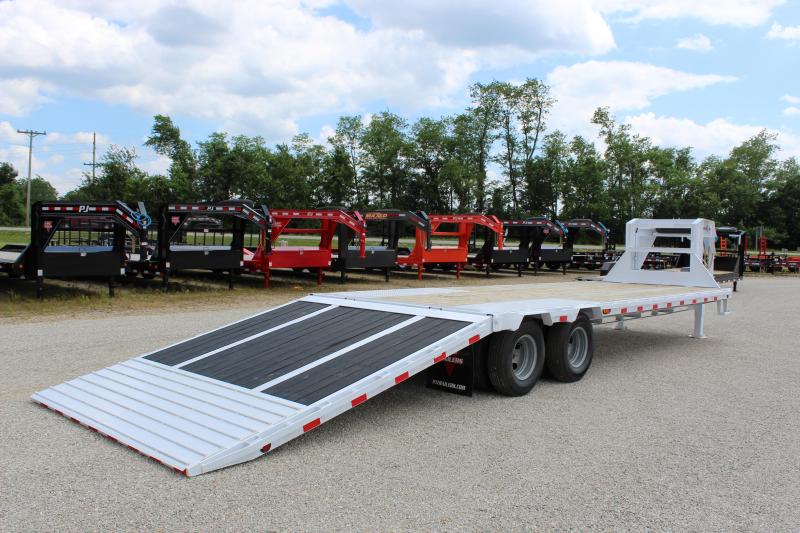 2020 PJ Trailers LY 32 Hydraulic dovetail Equipment Trailer Near Me